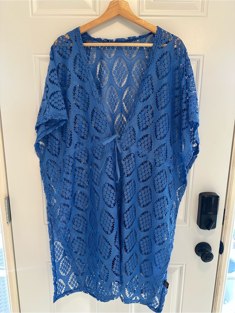 Crochet Kimono bathing suit swim coverup